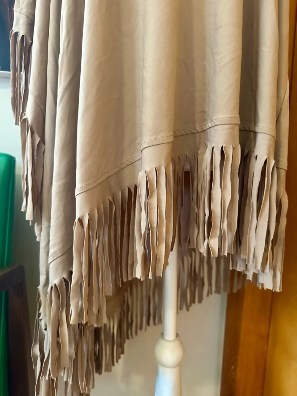 Attitudes by Renee Tan Fringe Poncho Cover